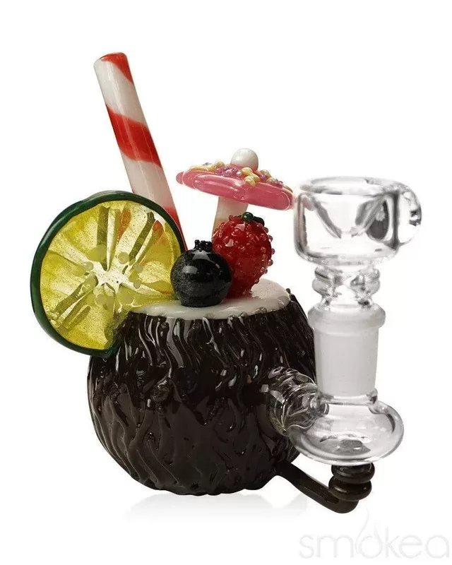 Empire Glassworks “Coconut Colada” Mini Rig - Vape Store