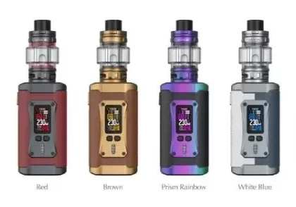 Smok Morph 2 Vape Kit - Colour#Prism Rainbow>Carbon Fibre>Black (3BFF2B)