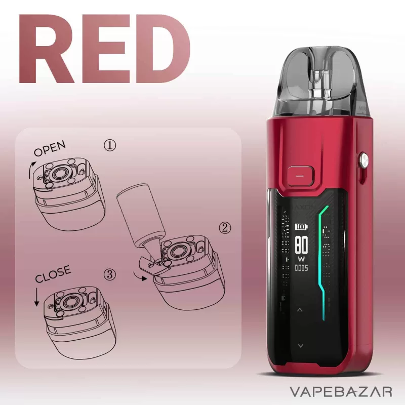 Vaporesso Luxe XR Max Podsystem – Red - Image 2