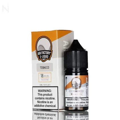 Air Factory Salt Nic - Custard Tobacco - 30ml - 18mg