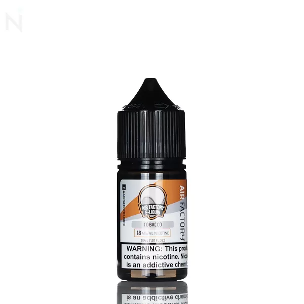 Air Factory Salt Nic - Custard Tobacco - 30ml - 18mg - Image 2