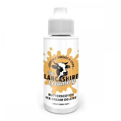 The Lancashire Creamery Butterscotch Ice Cream Deluxe