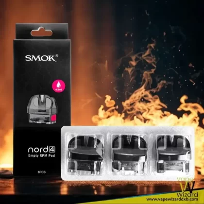 SMOK Nord 4 Replacement Pod (3 Pack) - Vapewizarddxb