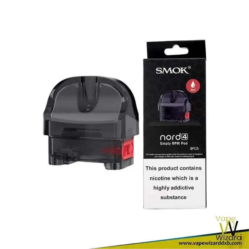 SMOK Nord 4 Replacement Pod (3 Pack) - Vapewizarddxb - Image 2