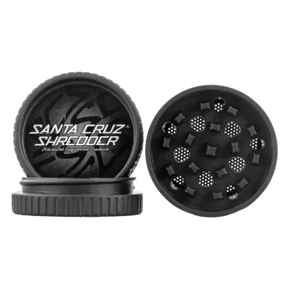 Santa Cruz Shredder Hemp Grinder (2 pc) - White