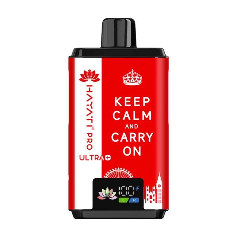 Hayati Pro Ultra Plus 25000 London Souvenir Edition - Blue Razz GB - London Eye - Ecigwizard