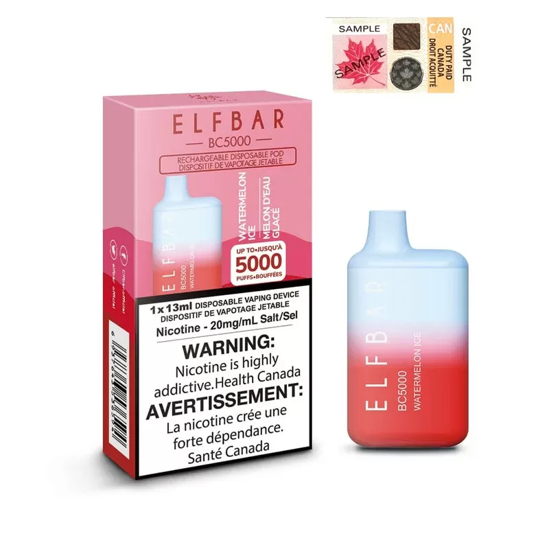 ELF BAR 5000 – WATERMELON ICE