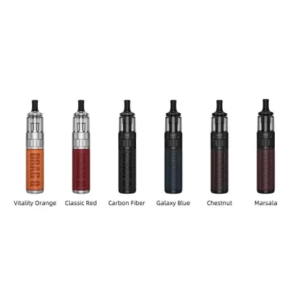 VOOPOO Drag Q Pod System Kit - Color#Carbon Fiber>Marsala>Galaxy Blue>Chestnut>Vitality Orange>Classic Red