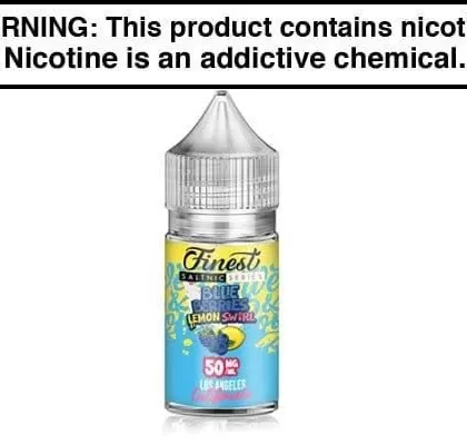 BLUEBERRIES LEMON SWIRL BY THE FINEST SALT NIC 30ML - Vapejuice