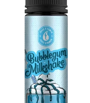 BUBBLEGUM MILKSHAKE E LIQUID BY JUICE ‘N’ POWER 50ML 70VG