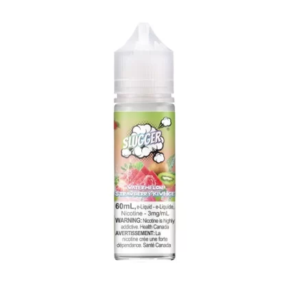 Slugger– Watermelon Strawberry Kiwi Ice (3/6) Mg - Vapebar Pk
