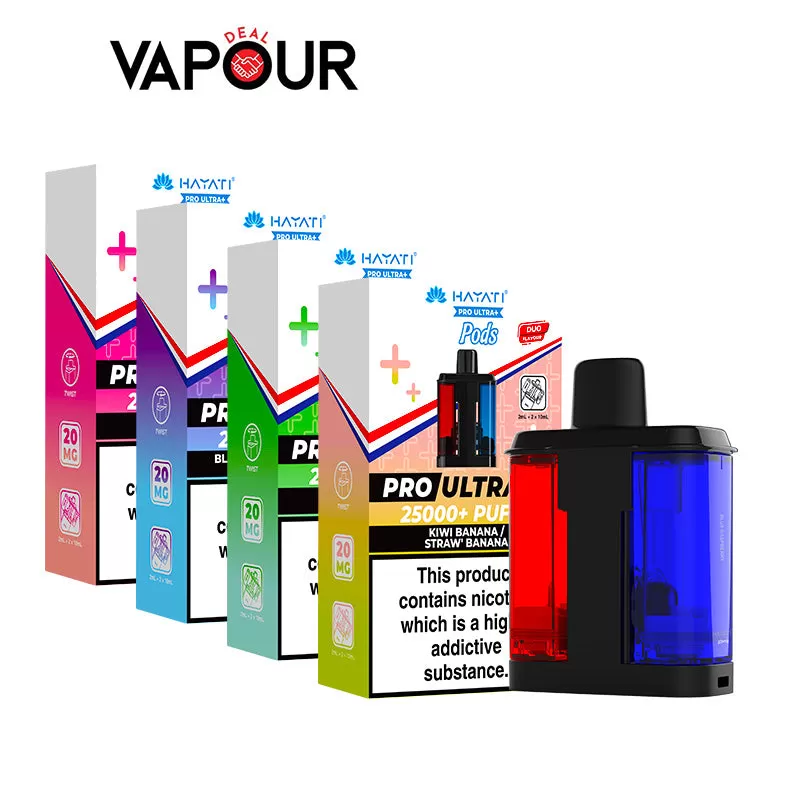 Hayati Pro Ultra Plus 25K Prefilled Pods - Straw Guava / Dragon Berries