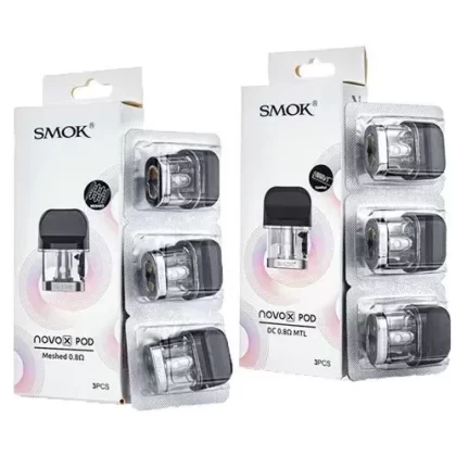 SMOK NOVO X Replacement Pods - Eliquidsupply