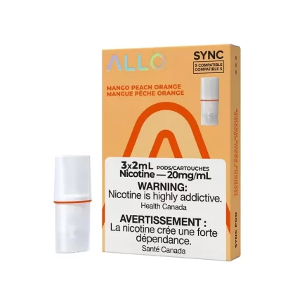 ALLO PODS – MANGO PEACH ORANGE