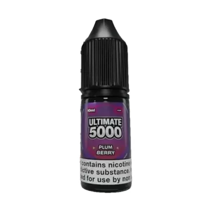 Plum Berry Saltnic vape Juice by Ultimate 5000 - 10 Pack - Strength