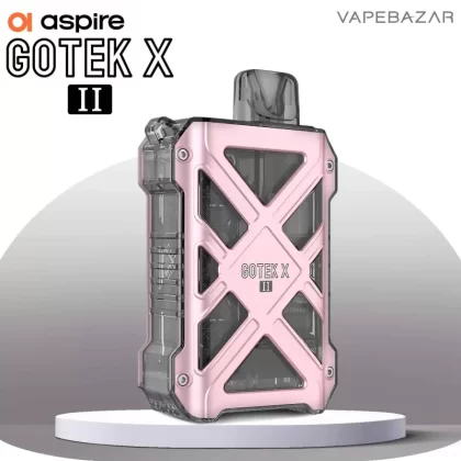 Aspire GoTek X II Pod Kit – Pink - Aspire Gotek X 2 / 800 mAh / 4,5ml / USB-C