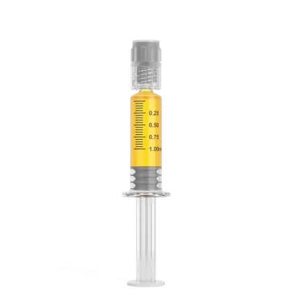 Luer Lock | Glass Dab Applicator Syringes | 1mL – 0.25mL Increments – 100 Count