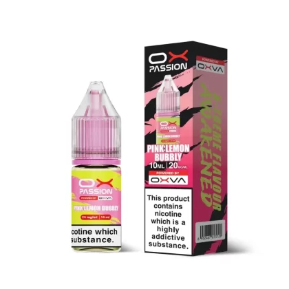 Pink Lemon Bubbly Nic Salt E-Liquid by Ox Passion - Vape Product, Vape Product