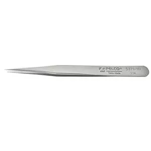 PELCO® Pro Precision Titanium Tweezer, Strong, Straight, Fine Tips
