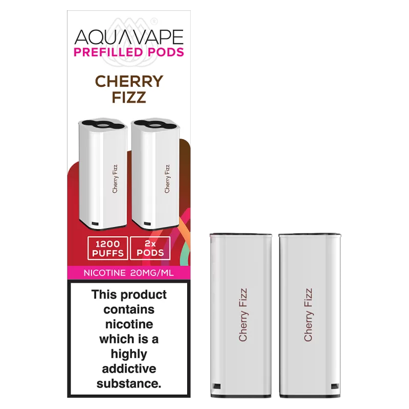 Cherry Fizz Aquavape 2in1 Pods - Vapeshop Co