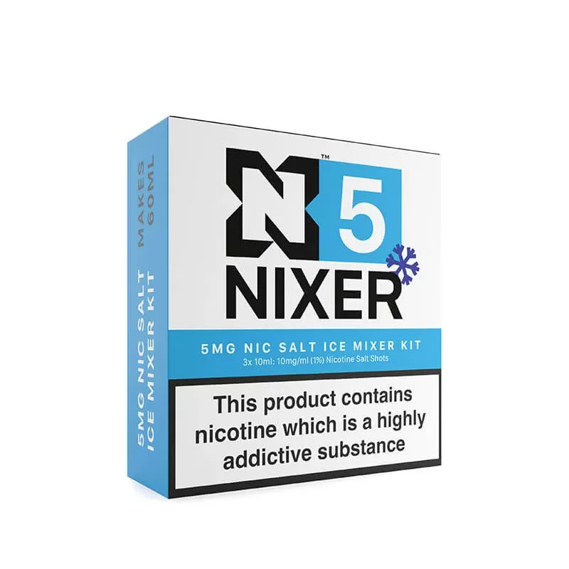 Nixer N5 Ice Mixer Kit Nic Salt – 5mg
