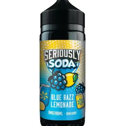 Seriously Soda Blue Razz Lemonade 100ML Shortfill