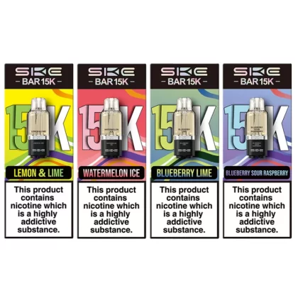 SKE Bar 15K Prefilled Pods - Kiwi Passion Fruit Guava - Londonvapewholesale Co