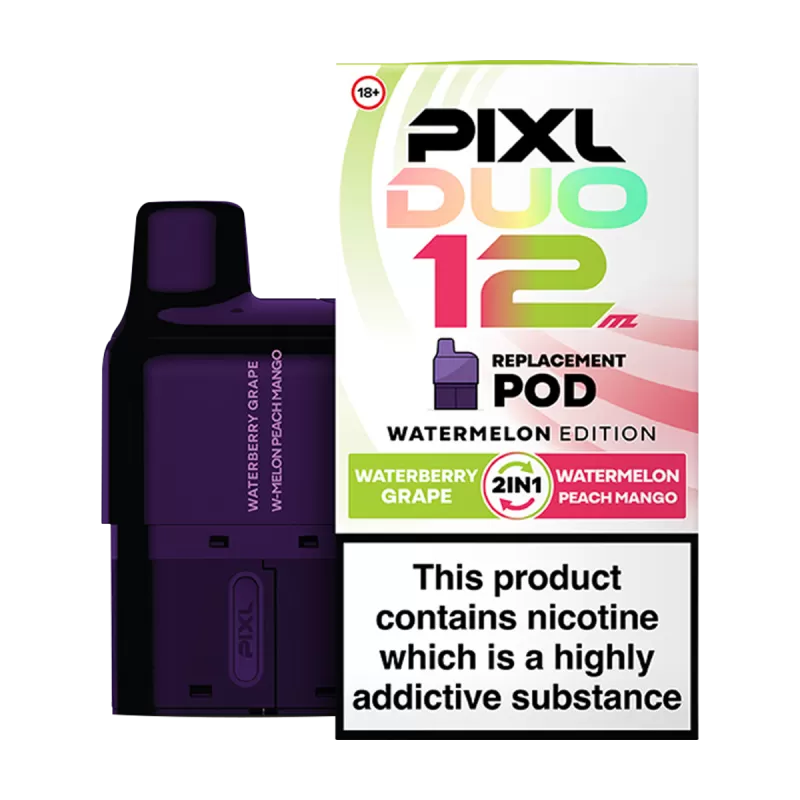 Watermelon Edition Pixl Duo 12 Refill Pack - 20mg - Vape Product