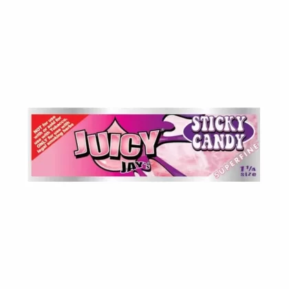 Juicy Jay Sticky Candy Papers 1 1/4” Super Fine - Vape Store