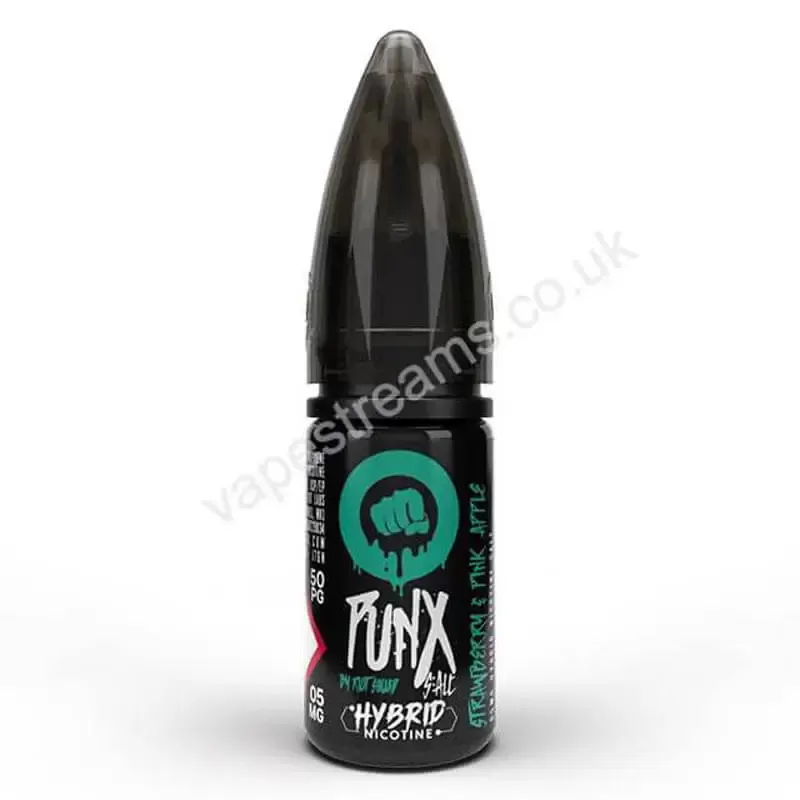 Strawberry & Pink Apple Nic Salt E-Liquid by Riot Squad Punx - Vapestreams Co