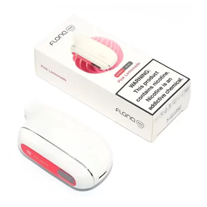 FLONQ Max Smart 10,000 Puffs 0% ZERO Disposable Vape - Banana Milkshake, Blue Lemonade