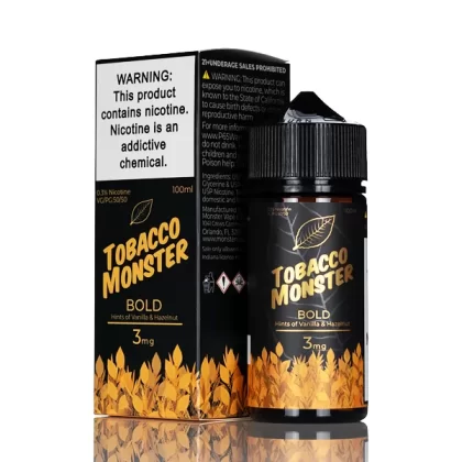 Tobacco Monster - Bold - 100mL - 3mg