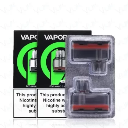 Vaporesso Eco Nano Mesh Pods 2-Pack - 0.6ohm, 0.8ohm (D5EAFF)