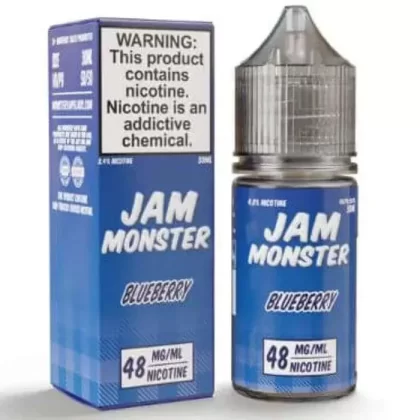 Blueberry Nicotine Salt by Jam Monster - Size#30ml~Nicotine#24MG>48MG