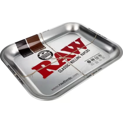 RAW Metallic Rolling Tray - Vapefully