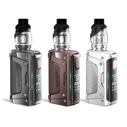 Geekvape Aegis Legend 5 Kit - Carbon Black, Earth Brown