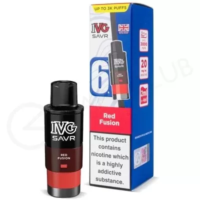 Red Fusion IVG Savr Refill Pack - Ecigpremium