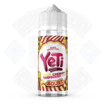 Yeti Sourz Cherry Raspberry Ice 0mg 100ml Shortfill E-Liquid