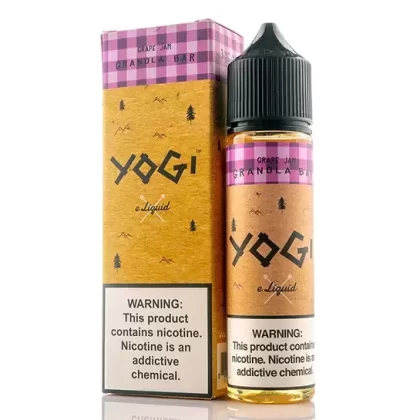 Yogi Grape Jam Granola Bar Vape e-Liquid 60mL - Vape Product, Vape Product