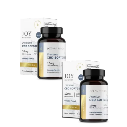 Joy Organics 10 mg CBD Softgels Value Pack - Ejuicewarehouse