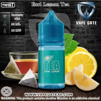 Earl Lemon 30ml Salt by Twist Tea PGVG - 50 mg / 30 ml
