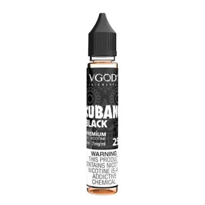 VGOD SALTNIC CUBANO BLACK 30ML (25MG-50 MG) - Vapebar Pk