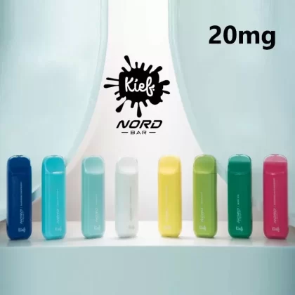 KIEF NORD DISPOSABLE 4000 PUFFS – 2% - FLAVOR#BEACH ALADA>LUSH ICE>WATERMELON STRAWBERRY>MINT ICE>GUAVA>CHERRY BANANA>COCONUT MILK>BLUEBERRY RASPBERRY