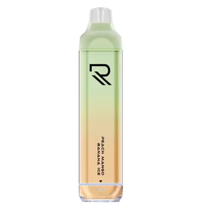 RufPuf Peach Mango Banana Ice Disposable Vape 7500 Puffs (40mg)