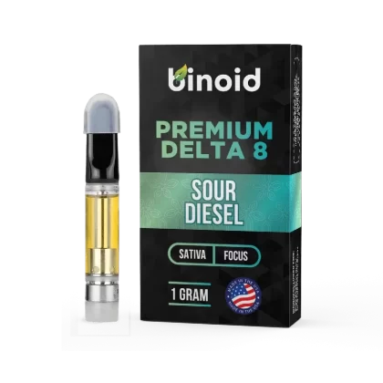 Binoid Delta 8 THC Vape Cartridge – Sour Diesel