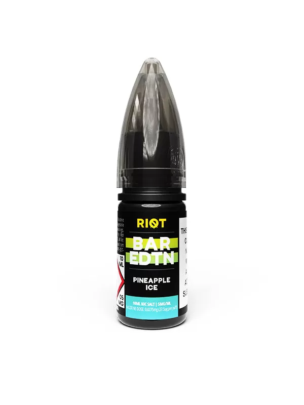Pineapple Ice BAR EDTN Riot Squad Nic Salt E-Liquid - 5mg