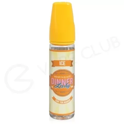Sun Tan Mango Shortfill E-Liquid by Dinner Lady Summer Holidays 50ml