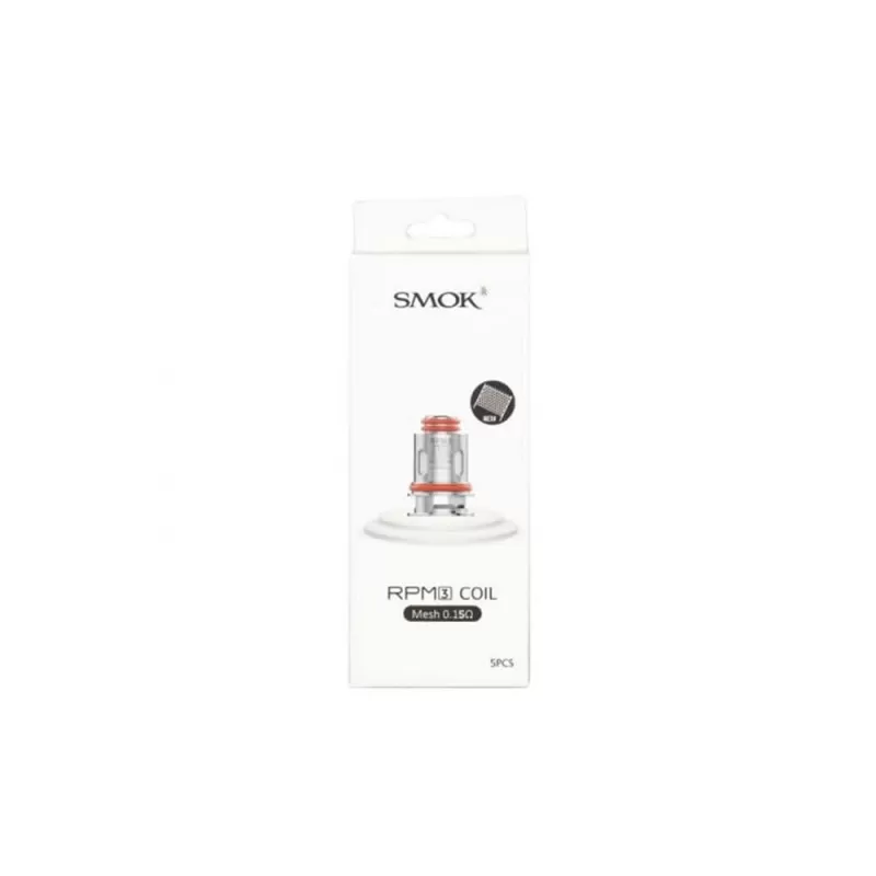 RPM 3 / RPM3 Replacement Coils by SMOK (5 Pack) - 0.23 Ohm
