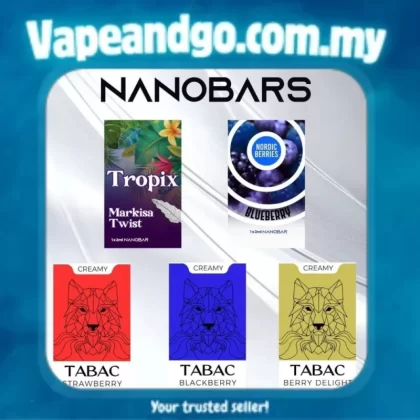 NANOBARS Cartridge BY Nanostix 4 Pcs Pack - Vapeandgo Com My