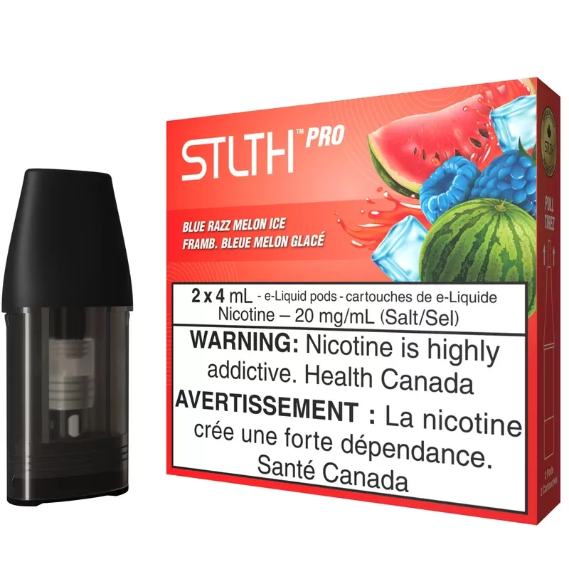 STLTH PRO Pod Pack – Blue Razz Melon Ice
